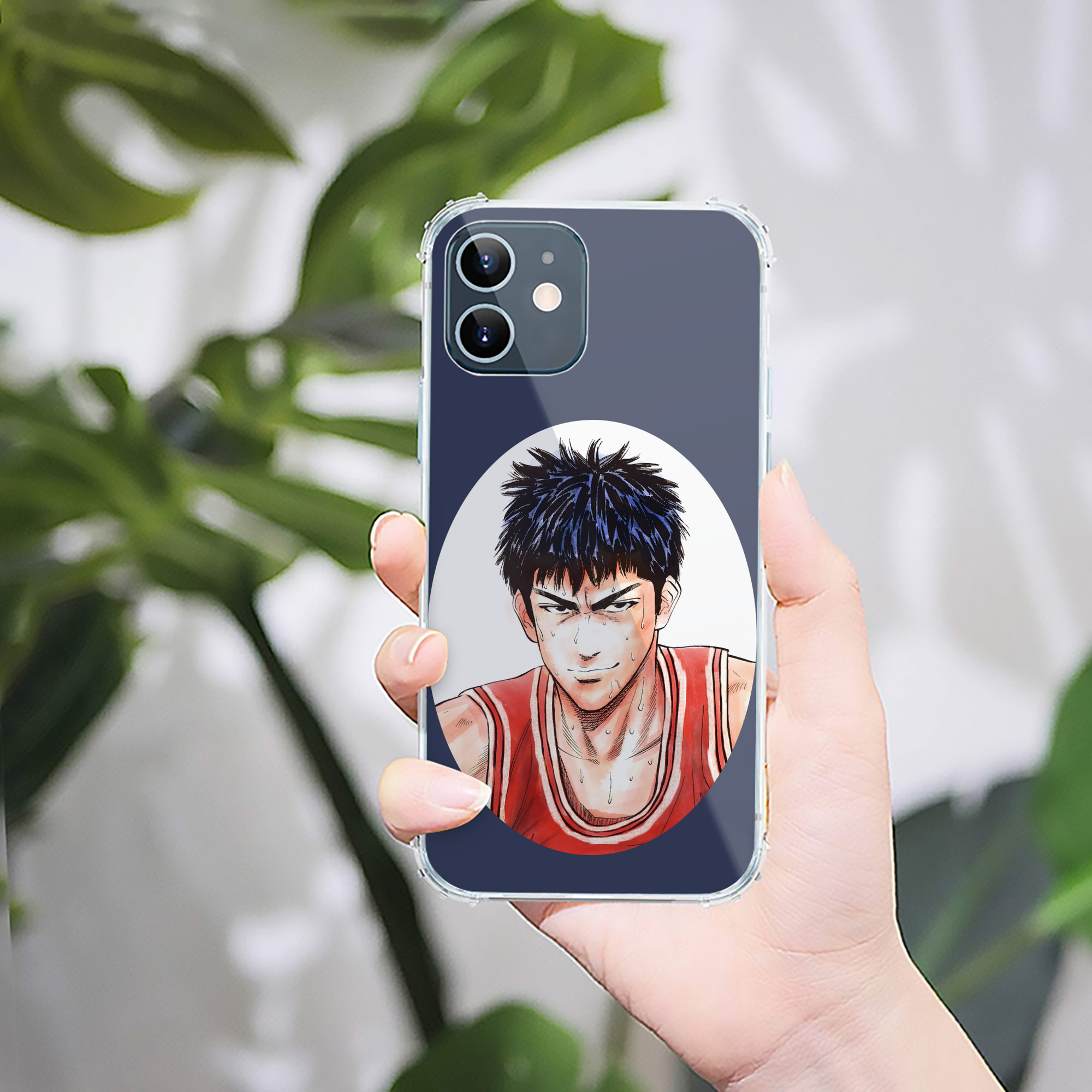 （画像用） SLAM DUNK／スラムダンク 【iPhone 12シリーズ対応】透明スマホケース（クリアソフトケース）